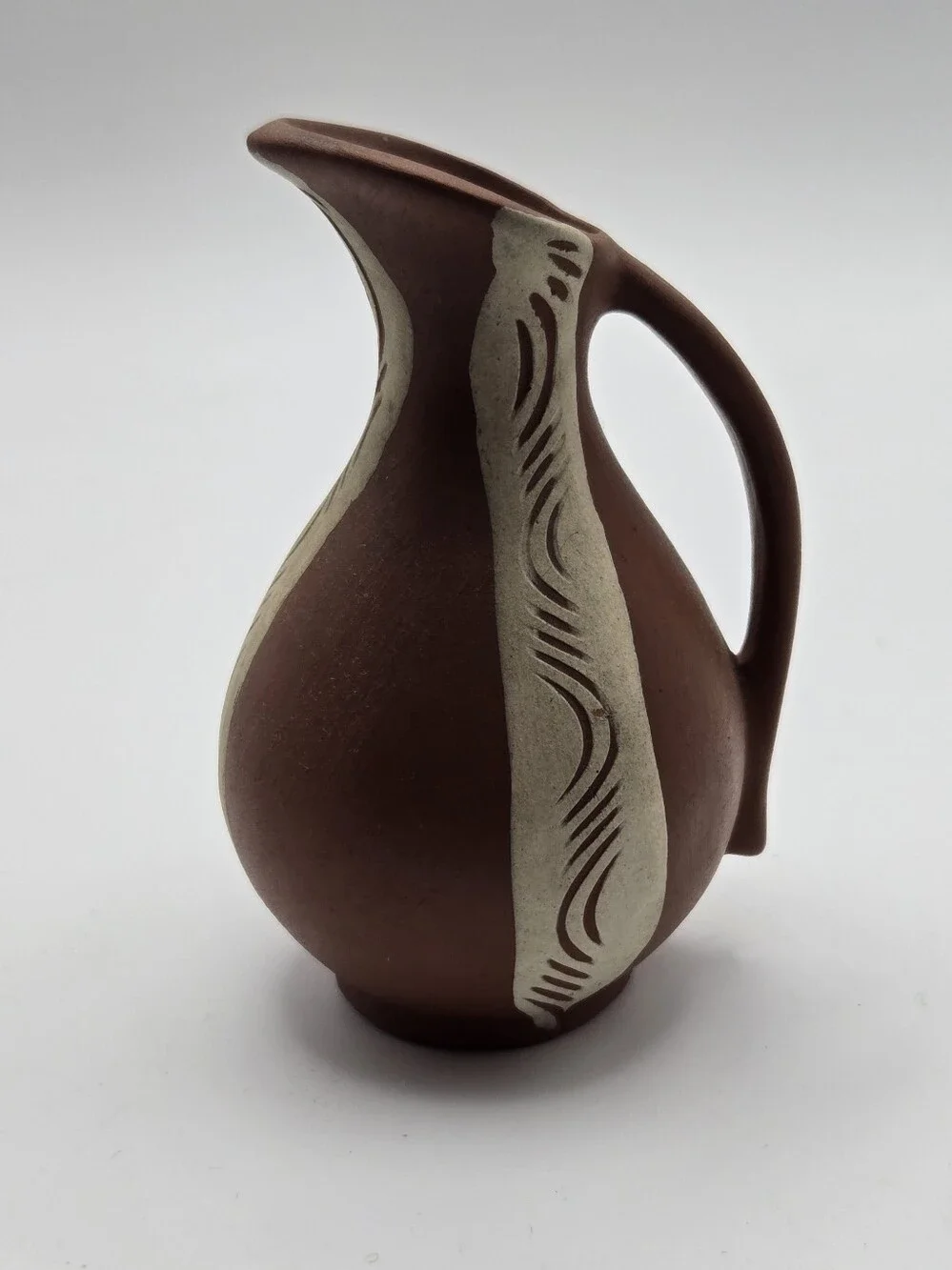 Vintage West Germany Mini Vase Pottery Marked 303 8 On The Bottom Appx 3.5in